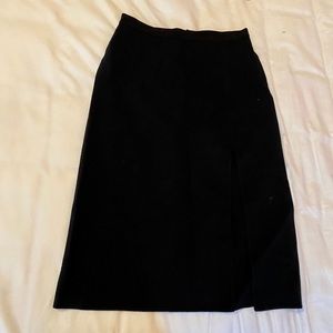 Vintage Michael Kors black Pencil skirt with slit